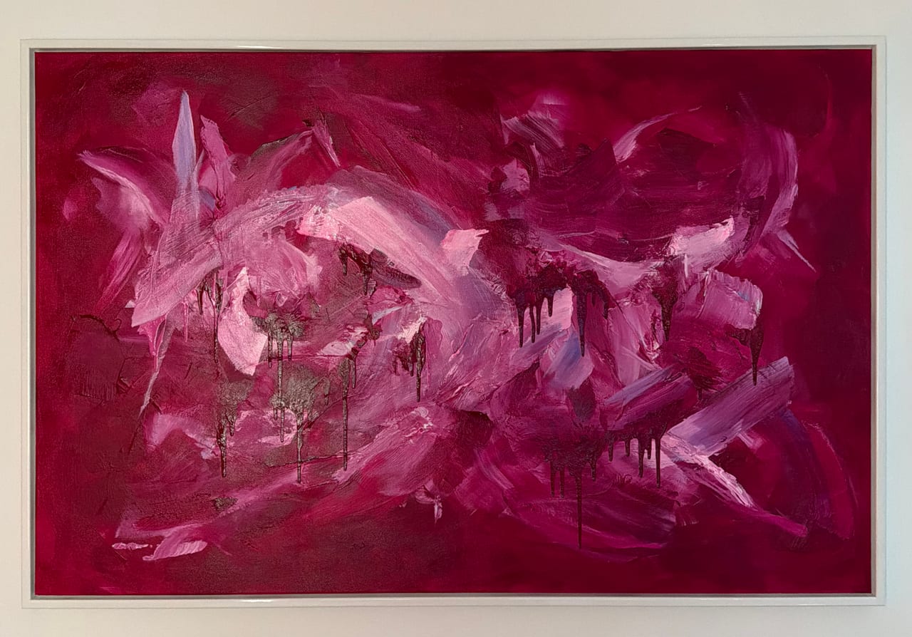 Purple desert